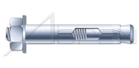 Steel Zinc Plated Hex Nut Sleeve Anchor