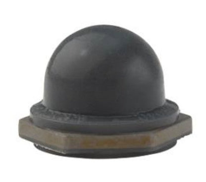 APM Hexseal® NC3030H M12x1 Standard Threaded Pushbutton Boot with Hex-Shaped Insert - Image 1