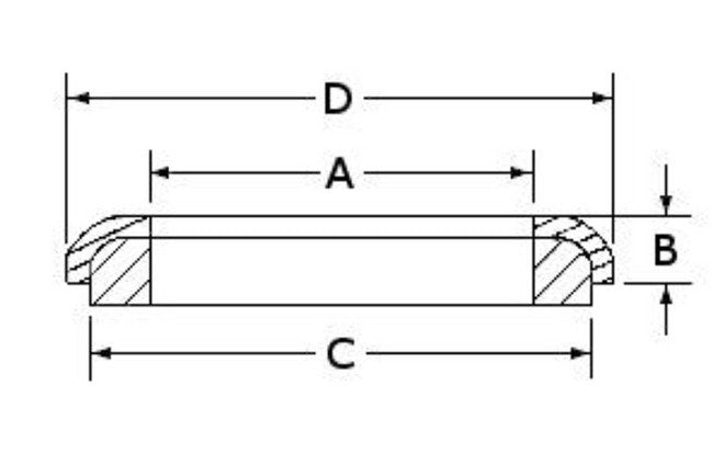 APM Hexseal® 60225 Standard Bushing Seal for Switch Panel Cut-Outs - Image 2