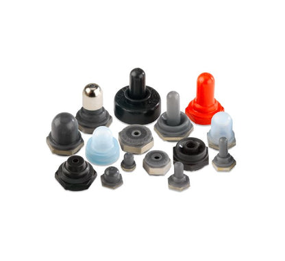 APM Hexseal® C1221/22 Standard Threaded Pushbutton Boot with Round Insert - Image 3