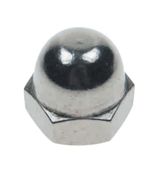 Stainless Steel T316 Acorn Nut for Cable Railing - 3/8" - 16 - Image 1