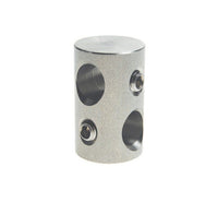 Cross Cable Clip - 1/2" Cable Size, 3/4" O.D., 1 - 1/2" Length