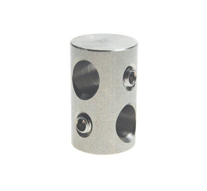 Cross Cable Clip - 1/2" Cable Size, 3/4" O.D., 1 - 1/2" Length - Image 1