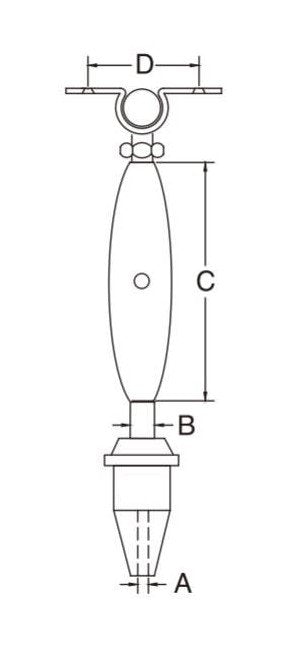 Stainless Steel Deck Toggle & Swageless Turnbuckle T316 - Image 2