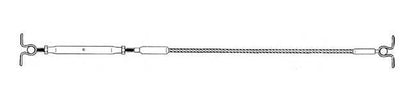 Classic Deck Toggle Turnbuckle - Cable Railing Component - Image 3
