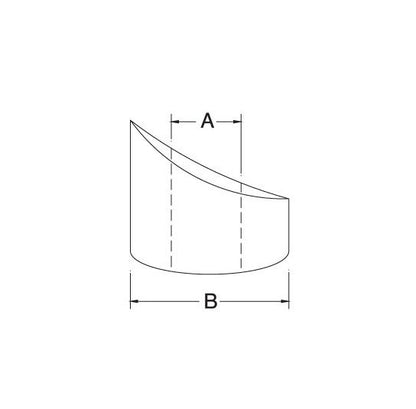 SS T316 Beveled Washers with Round Post - Image 2