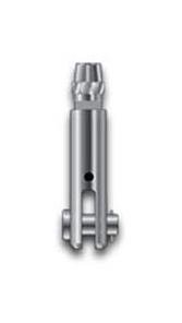 Machined Clevis Socket Fitting for Architectural Cable Railings - Image 1