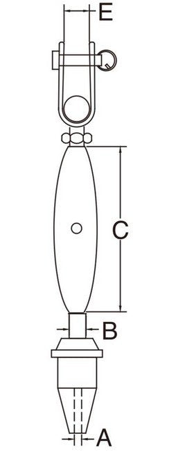 Stainless Steel T316 Toggle & Swageless Turnbuckle - Image 2