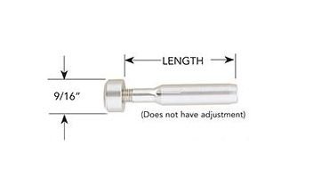 Hand Crimp with 7/32" Fitting - Stanchion Terminal End Fitting - Image 2