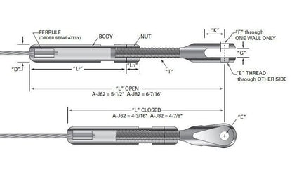 Adjust-A-JawÂ® Tensioner - Cable Railing Component - Image 2