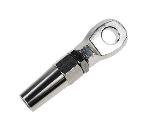 Stainless Steel T316 Swageless Eye for Architectural Cable Railings - Image 1