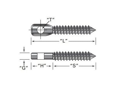 Push-Lock Cable Railing Stop End Fittings - Image 2