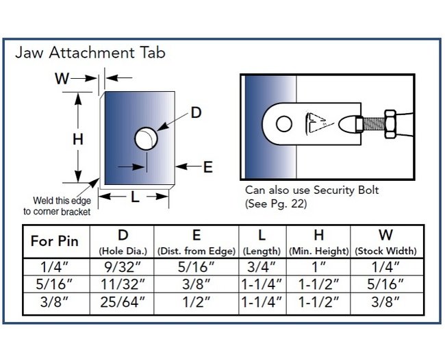 Classic Cable Railing Jaw Turnbuckle - 1/8" - Image 2