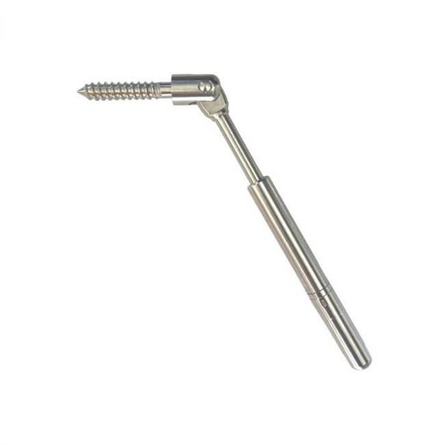 Push-Lock Stud Tensioner for Wood Posts - 1/8" Wire Rope - Image 2