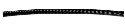 Stainless Steel Cable Railing 1x19 Strand - 3/16" Dia SS316 Black Oxide - Image 1
