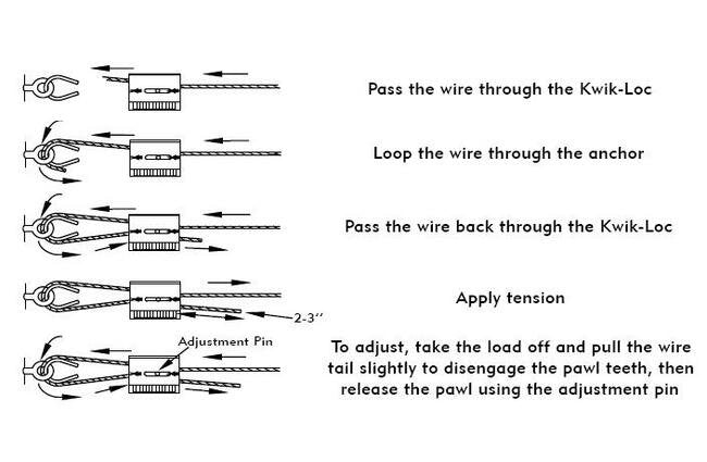 Cable Jointers (Kwik-Loc) - Swageless Fittings for Cable Railings - Image 3