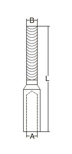 Lifeline Hand Swage Threaded Terminals - Image 2