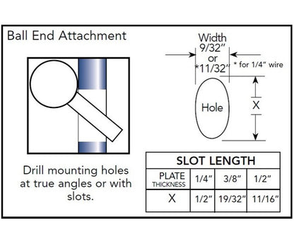 Classic Ball End Turnbuckle Hand Crimp - Image 2