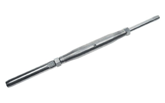 Machine Swage Turnbuckle SS T316 Threaded Rod & Stud â€“ 10-24 3/32" - Image 1
