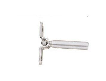 Deck Terminal End Fitting with 7/32" Hand Crimp - Image 1