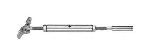 Decko Deck Toggle Turnbuckle Machine Swage 1/8 inch Cable Railing Component - Image 1