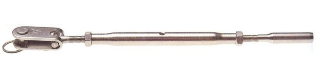 Classic Jaw Turnbuckle with Machine Swage & 7/32" Die - Image 1