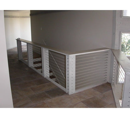Steel Architectural Railing Assemblies with Cable Railings - Image 1