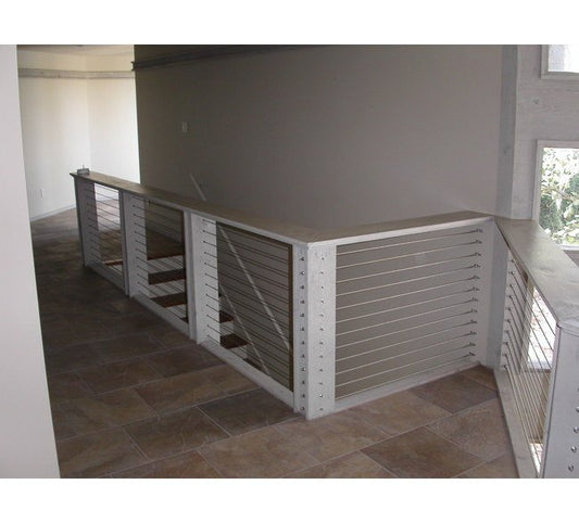 Steel Architectural Railing Assemblies with Cable Railings - Image 1