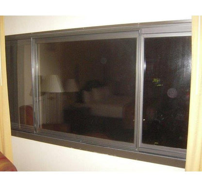Interior Sliding Storm Window - Slide-A-Way (3) Panel (SAW-3E) - Ends Active - Image 2