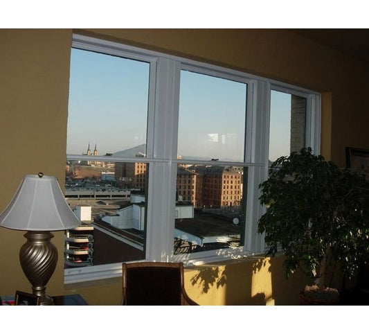 Interior Sliding Storm Window - Slide-A-Way (3) Panel (SAW-3E) - Ends Active - Image 1