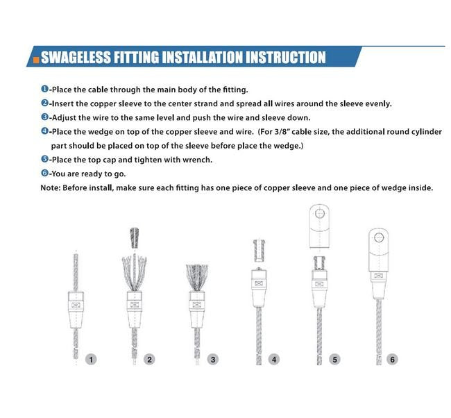 Stainless Steel Swageless Jaw for Architectural Cable Railings - Image 2