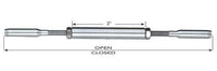 Decko Swage Turnbuckle Assembly