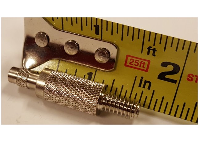 Kwik-Grips Bottom Exit Gripper with Safety Nut 1/16" Cable 1/4"-20 Male - Image 2
