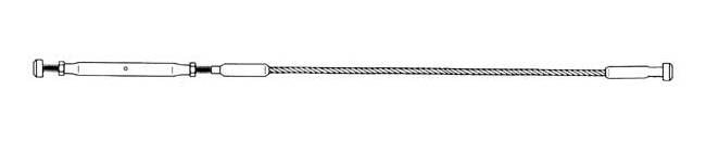 Stainless Steel Hand Crimp Turnbuckle for Cable Railings - Image 3