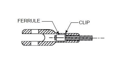 Clip-On Fixed Jaw for Cable Railing - Image 2