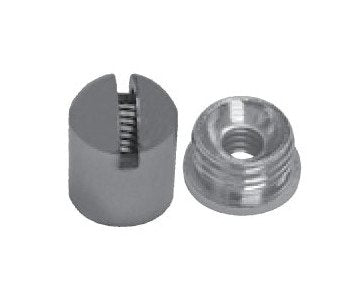 Kwik-Grips 1/4"-20 Female Slotted Cable Coupler - Image 1