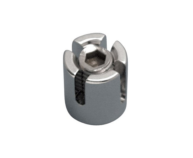 Stainless Steel Surface Mount Cross Wire Clamp - Image 1