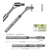 Push-Lock Tensioner with Threaded Clevis