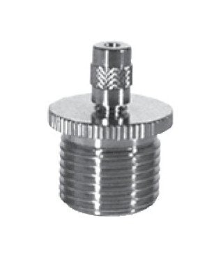 Swageless Bottom Exit Gripper with Safety Nut for 1/16" & 3/32" Cable - 3/8"-20 IP Male - Image 1