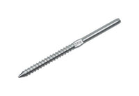 Threaded Lag Swage Stud (Hand Swage) for Cable Railings