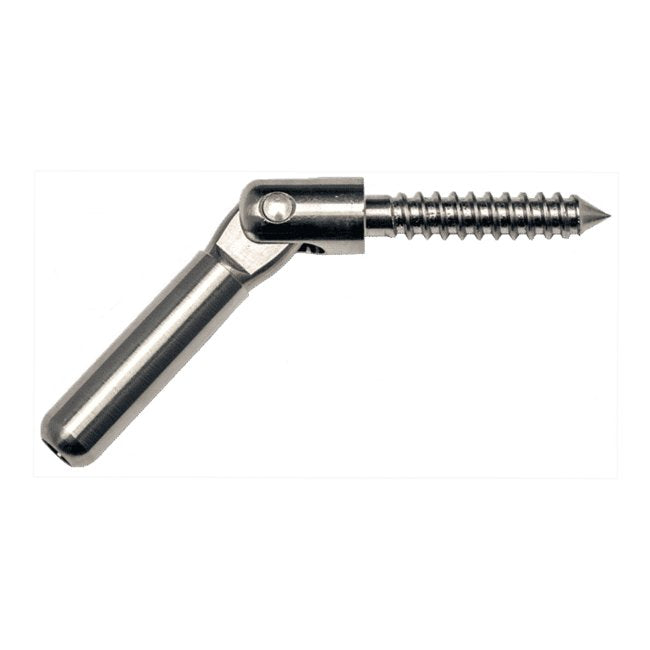 Push-LockÃ¢Â„Â¢ Lag Clevis End Fittings - Wood Post - Image 2