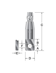 Stainless Steel Machined Eye Fitting for 1-3/8" Wire Rope - Image 1
