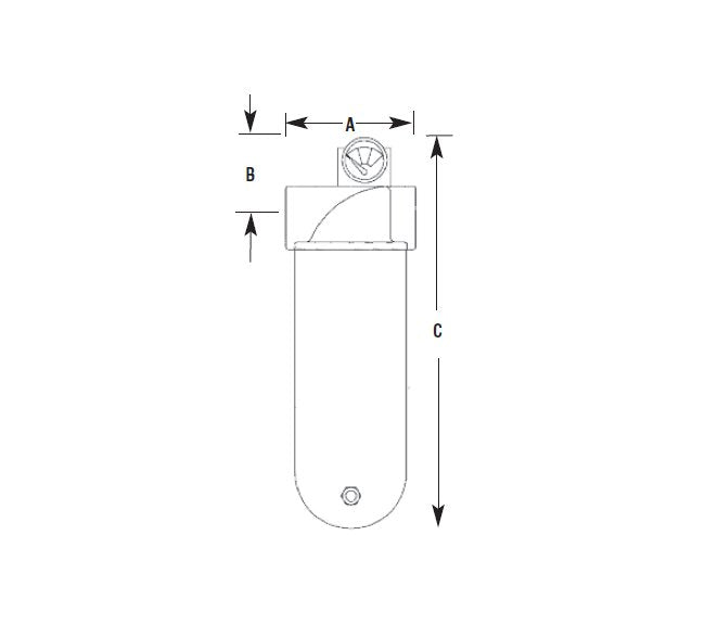 Arrow Pneumatics F7 770 scfm High Flow Coalescing Air Filter - Image 2