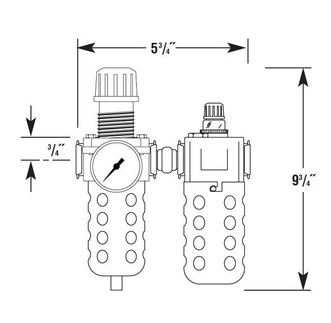 Arrow Pneumatics 1/2in Pipe Size Lubricator - Image 14