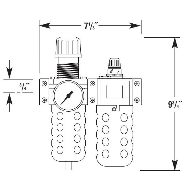 Arrow Pneumatics 1/2" Pipe Size Lubricator - Image 8