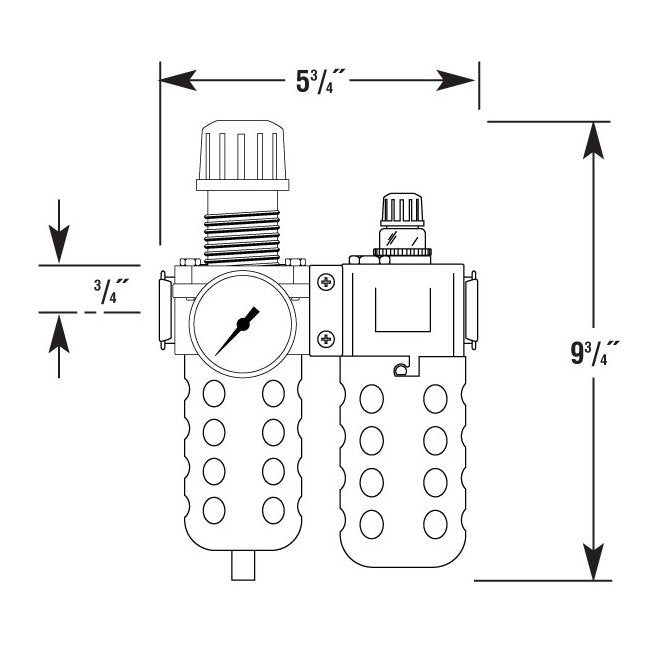 Arrow Pneumatics 1/8 in Pipe Size Lubricator - Image 12