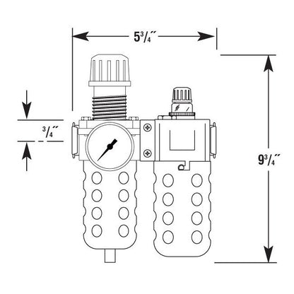 Arrow Pneumatics 1/2 Inch Pipe Size Lubricator - Image 11