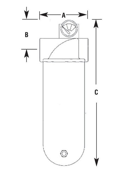 Arrow Pneumatics F7 310 High Flow Coalescing Air Filter - Image 2