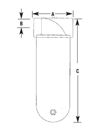 Arrow F3 High-Flow 1-1/2" Particulate Air Filter - Image 2