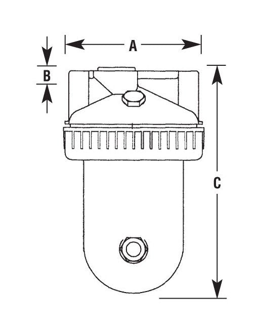 Arrow Pneumatics 1-1/2" Pipe Size Lubricator - Image 2